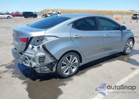 2016 Hyundai Elantra Se из США, поврежденный, VIN 5NPDH4AE1GH679530